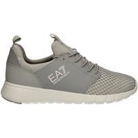 emporio armani ea7 278090 7p299 sneakers man grey mens shoes trainers  ...