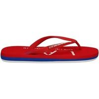 Emporio Armani EA7 905001 7P295 Flip flops Man Red men\'s Flip flops / Sandals (Shoes) in red