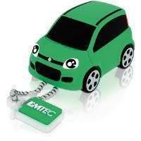 emtec fiat 3d usb 20 8gb flash drive fiat panda green