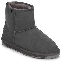 emu stinger mini womens mid boots in grey