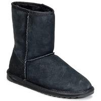 emu stinger lo womens mid boots in black