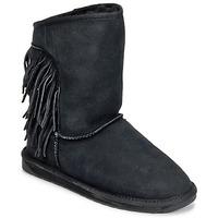 emu woodstock womens mid boots in black