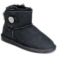 emu denman mini womens mid boots in black