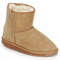 emu stinger mini womens mid boots in beige