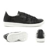 embossed croc trainer