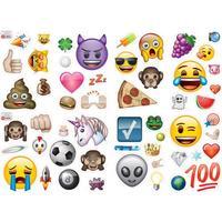 Emoji Wall Sticker Set