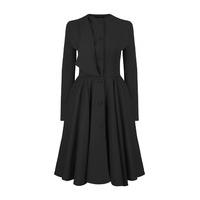 Emile Vidal Carr Eugina Coat in Black