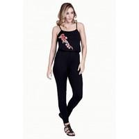 EMBROIDERED PATCH JUMPSUIT