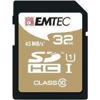 Emtec (32gb) Sdxc (class 10) Gold Uhs-i Flash Memory Card