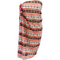 emmatika multicolor sarong kickapoo voil womens cover ups in multicolo ...