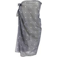 emmatika black sarong astek voil womens cover ups in black