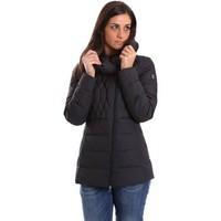 emporio armani ea7 6xtk02 tn02z down jacket women black womens coat in ...