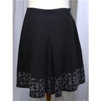 Emporio Armani Black Skirt Emporio Armani - Size: 12 - Black - A-line skirt