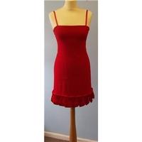 Emporio Armani size 10 red dress