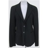 Emporio Armani Size 14 black pinstripe jacket