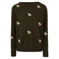 EMBROIDERED JUMPER