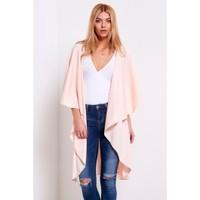 Emilia Sleeveless Italian Waterfall Blazer Cardigan