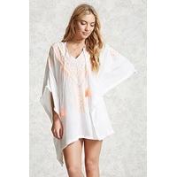 Embroidered Cover-Up Kaftan