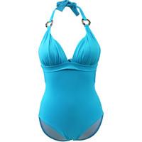 Emmatika 1 Piece Turquoise Swimsuit Solid Cianico Pimi women\'s Swimsuits in blue