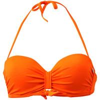 emmatika orange bandeau swimsuit solid naranja aimo womens mix amp mat ...