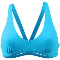 Emmatika Turquoise Bra Swimsuit Solid Cianico Bako women\'s Mix & match swimwear in blue