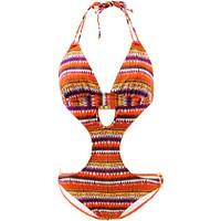 emmatika trikini swimsuit ethnic triki multicolor womens swimsuits in  ...