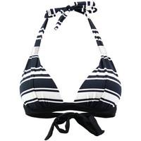 Emmatika Triangle Swimsiut Stripe Tcoq Black women\'s Mix & match swimwear in black