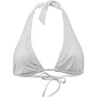 Emmatika White Triangle Swimsuit Divine White Zago women\'s Mix & match swimwear in white