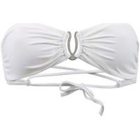 Emmatika White Bandeau Swimsuit Lakotas Romo women\'s Mix & match swimwear in white