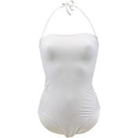 Emmatika 1 Piece White Swimsuit Divine White Cafi women\'s Swimsuits in white