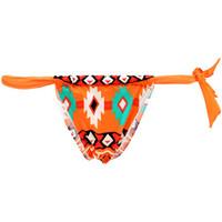 Emmatika Orange Tanga Swimsuit Apache Muna women\'s Mix & match swimwear in orange
