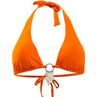 Emmatika Orange Bra Swimsuit Solid Naranja Zago women\'s Mix & match swimwear in orange