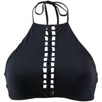 Emmatika High Neck Swimsuit Nero Tihau Black women\'s Mix & match swimwear in black