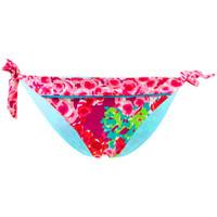 Emmatika Bikini Briefs Flowers Nala Pink women\'s Mix & match swimwear in pink