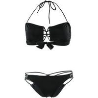 emmatika black bandeau swimsuit kabo black granada womens bikinis in b ...