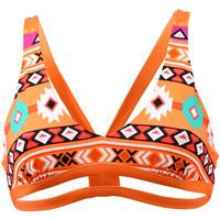 Emmatika Orange Bra Swimsuit Apache Bako women\'s Mix & match swimwear in orange