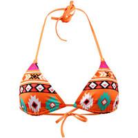 emmatika orange triangle swimsuit apache cobo womens mix amp match swi ...