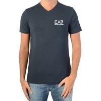 emporio armani ea7 t shirt 6xpt53 navy 1578 womens t shirt in blue