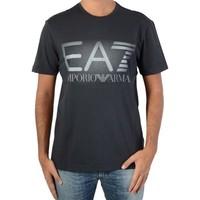 emporio armani ea7 t shirt 6xptc1 noir 1200 womens t shirt in black