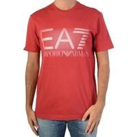 Emporio Armani EA7 T-Shirt 6XPTC1 Rouge 1470 women\'s T shirt in red