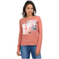 emoi top gina womens long sleeve t shirt in blue