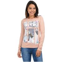 emoi top pamela womens long sleeve t shirt in blue