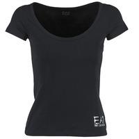 Emporio Armani EA7 TRAIN CORE women\'s T shirt in black