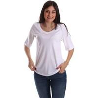 emporio armani ea7 3ytt94 tj28z t shirt women womens t shirt in white