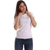 emporio armani ea7 3ytf52 tj29z polo women bianco womens polo shirt in ...