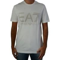 emporio armani ea7 t shirt 6xptc1 blanc 1100 womens t shirt in white