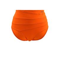 Emmatika Orange High Waisted Panties Swimsuit Solid Naranja Swinga