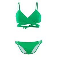Emmatika Green Triangle Swimsuit Mahino