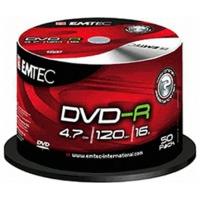 Emtec DVD-R 4, 7GB 120min 16x 50pk Spindle