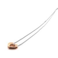 Emerge Open Heart Pendant Rose Gold Plated